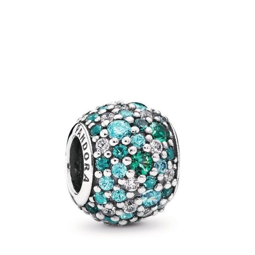 COPY - Pandora pave multicolored charm